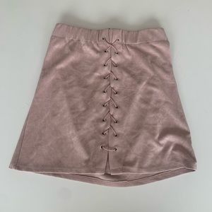 Velvet skirt